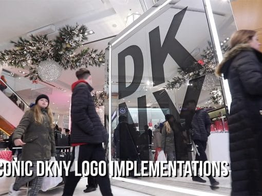 Retail: DKNY – Shop-in-shop with multiple digital displays and content