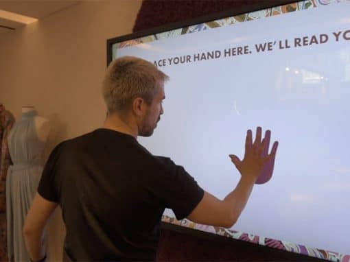 Themed Retail Activation with Digital Palm Reading
