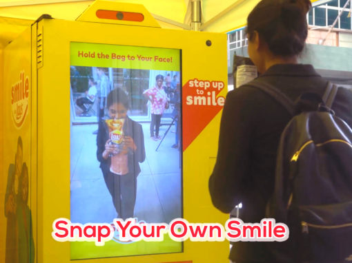 Experiential: Lay’s – Interactive vending machine with photo system