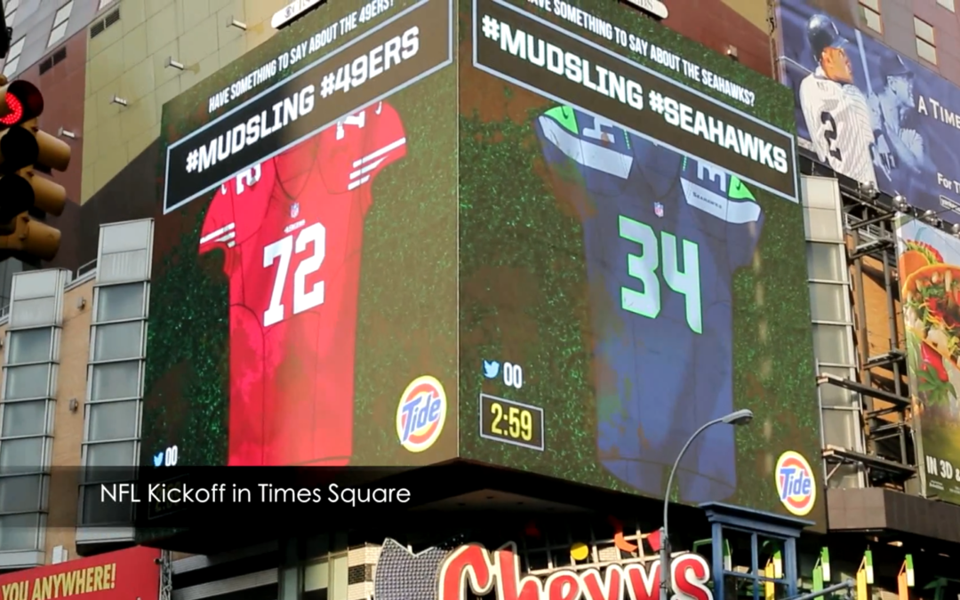 Tide Mudsling – NYC Time Square Takeover