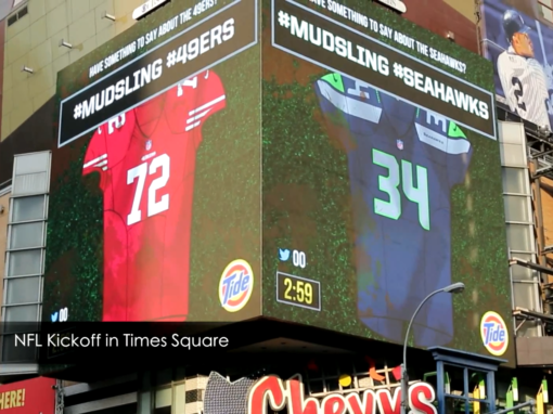 Tide Mudsling – NYC Time Square Takeover