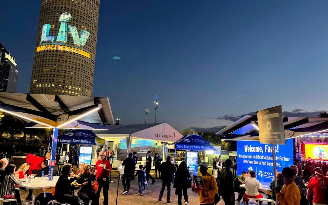 Monster XP Powers the Super Bowl Experience for Tampa Electric
